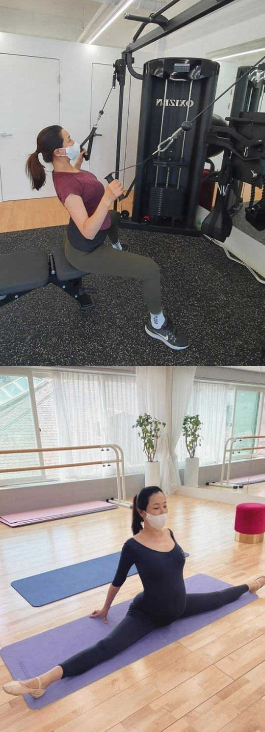 배우 이하늬가 임신 중 근황을 전했다. 이하늬는 10일 인스타그램에 