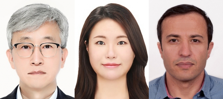 (좌측부터) DGIST 뇌과학과 문제일 교수, 정다혜 박사과정생, Maastricht University 알리 자한샤히(Ali Jahanshahi) 교수 <DGIST 제공>