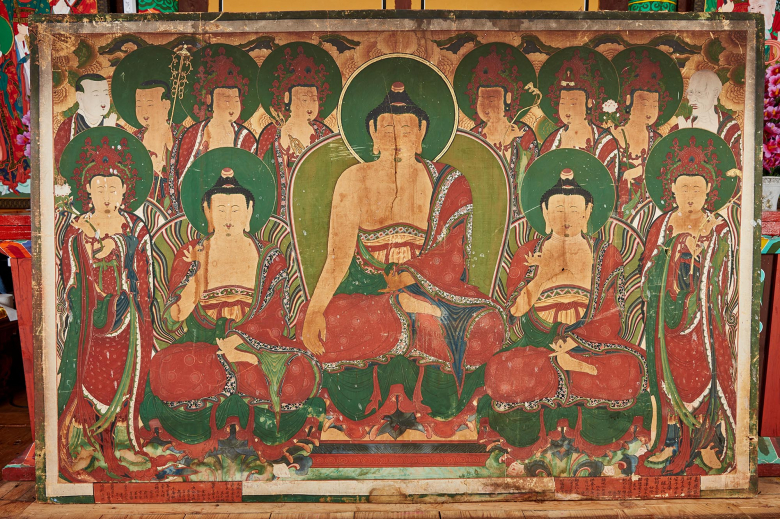 의성 주월사 삼불회도