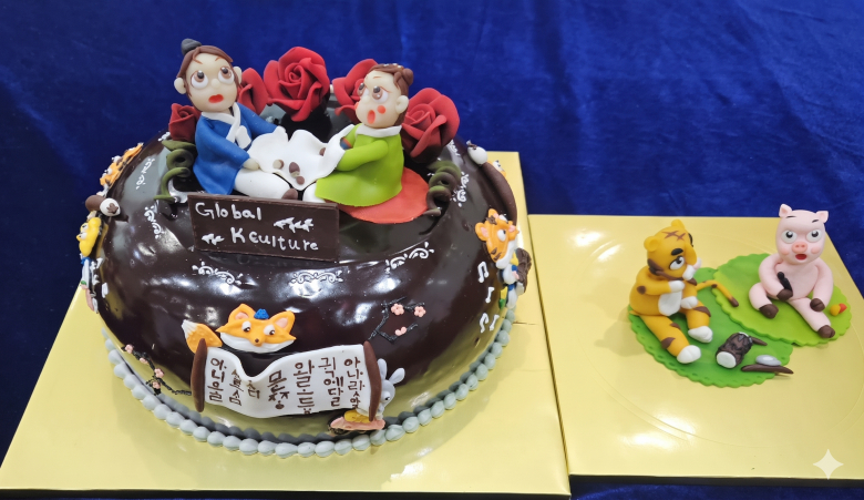 김은수 학생의 케이크부분 최우수상 작품